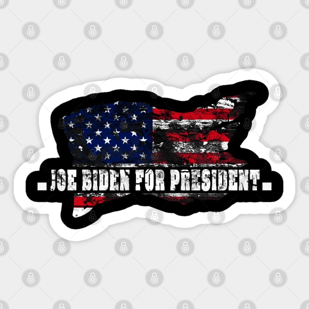 JOE BIDEN FOR PRESIDENT 2020 Sticker by BaronBoutiquesStore